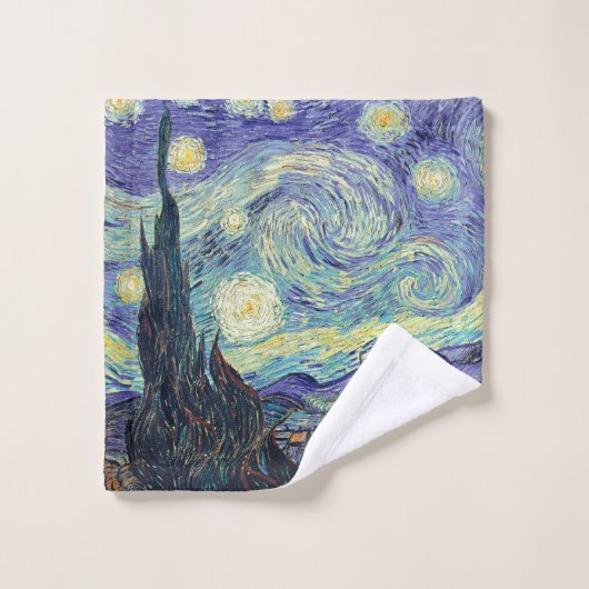Vincent Van Gogh / The Starry Night Waschlappen (Waschlappen)