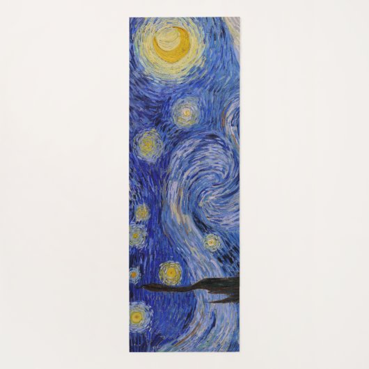 Vincent Van Gogh - The Starry night Yogamatte (Rückseite)