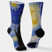 Vincent Van Gogh - The Starry Socken (Gewinkelt)