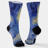 Vincent Van Gogh - The Starry Socken (Gewinkelt)