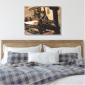 Vincent Van Gogh - The Weaver - Fine Art Leinwanddruck (Insitu (Schlafzimmer))