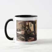 Vincent Van Gogh - The Weaver - Fine Art Tasse (Links)