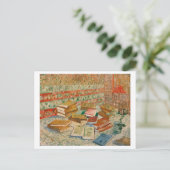 Vincent van Gogh | The Yellow Books, 1887 Postkarte (Stehend Vorderseite)