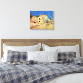 Vincent Van Gogh - The Yellow House - Fine Art Leinwanddruck (Insitu (Schlafzimmer))