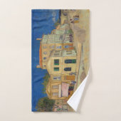 Vincent van Gogh - The Yellow House / The Street Badhandtuch Set (Handtuch)