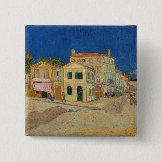 Vincent van Gogh - The Yellow House / The Street Button (Vorderseite)