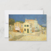 Vincent van Gogh - The Yellow House (The Street) Einladung (Vorderseite)