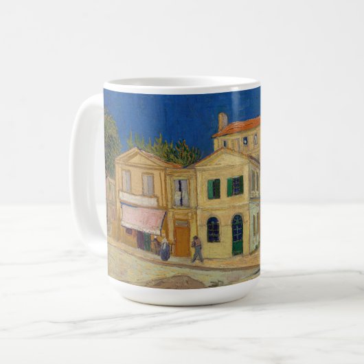 Vincent van Gogh - The Yellow House / The Street Kaffeetasse (Vorderseite Links)