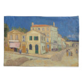 Vincent van Gogh - The Yellow House / The Street Kissenbezug (Rückseite)