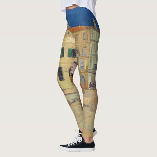 Vincent van Gogh - The Yellow House / The Street Leggings (Links)