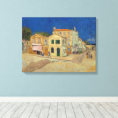 Vincent van Gogh - The Yellow House / The Street Leinwanddruck (Insitu (Holzboden))