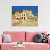 Vincent van Gogh - The Yellow House / The Street Leinwanddruck (Insitu (Wohnzimmer))