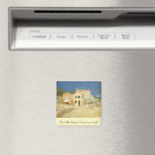 Vincent van Gogh - The Yellow House (The Street) Magnet (In Situ (Geschirrspüler))