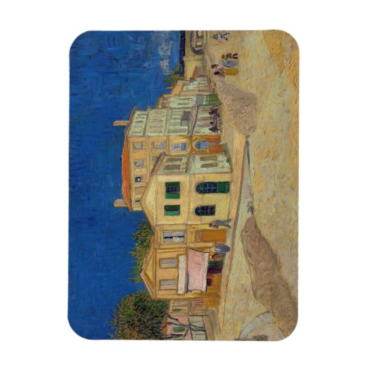 Vincent van Gogh - The Yellow House / The Street Magnet (Vertikal)