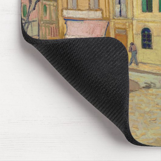 Vincent van Gogh - The Yellow House / The Street Mousepad (Ecke)