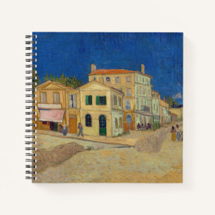 Vincent van Gogh - The Yellow House / The Street Notizblock