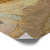 Vincent van Gogh - The Yellow House / The Street Poster (Ecke)