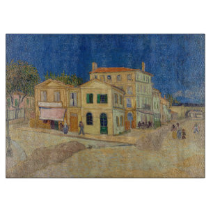 Vincent van Gogh - The Yellow House / The Street Schneidebrett