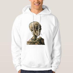 Vincent van Gogh - Totenkopf mit brennender Zigare Hoodie