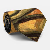 Vincent Van Gogh - Totenkopf mit brennender Zigare Krawatte (Gerollt)