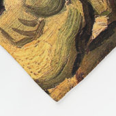 Vincent Van Gogh - Totenschädel mit brennender Zig Fleecedecke (Ecke)