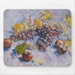Vincent van Gogh - Trauben, Zitronen, Birnen, Mousepad