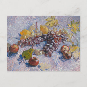Vincent van Gogh - Trauben, Zitronen, Birnen, Postkarte