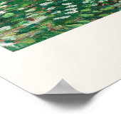 Vincent van Gogh Trees and UnderGrowth Art Print Poster (Ecke)