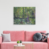 Vincent van Gogh Trees und UnderGrowth Leinwanddruck (Insitu (Wohnzimmer))