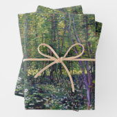 Vincent van Gogh Trees und UnderGrowth Poster Geschenkpapier Set (Beispiel)