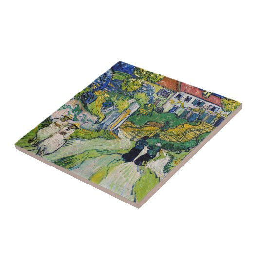 Vincent van Gogh - Treppe bei Auvers Fliese (Seite)