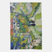 Vincent van Gogh - Treppe bei Auvers Geschirrtuch (Vertikal)