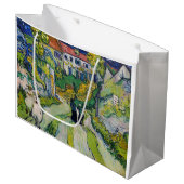 Vincent van Gogh - Treppe bei Auvers Große Geschenktüte (Vorderseite Schrägansicht)