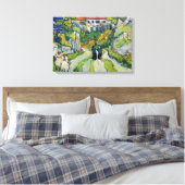 Vincent van Gogh - Treppe bei Auvers Leinwanddruck (Insitu (Schlafzimmer))