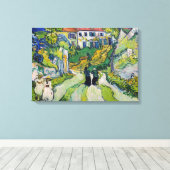 Vincent van Gogh - Treppe bei Auvers Leinwanddruck (Insitu (Holzboden))