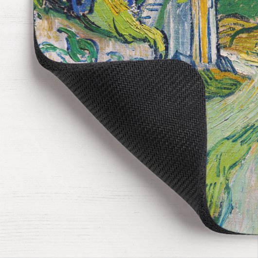 Vincent van Gogh - Treppe bei Auvers Mousepad (Ecke)