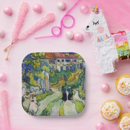 Vincent van Gogh - Treppe bei Auvers Pappteller (Party)