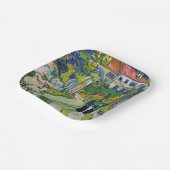 Vincent van Gogh - Treppe bei Auvers Pappteller (Gewinkelt)