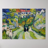 Vincent van Gogh - Treppe bei Auvers Poster (Vorne)