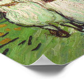 Vincent van Gogh Treppe bei Auvers Poster (Ecke)