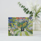 Vincent van Gogh - Treppe bei Auvers Postkarte (Stehend Vorderseite)