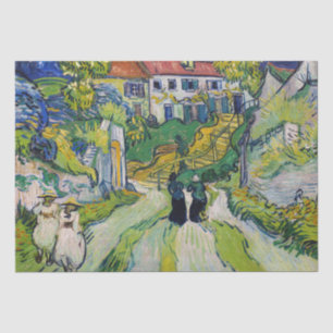 Vincent van Gogh - Treppe bei Auvers Seidenpapier