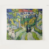 Vincent van Gogh - Treppe bei Auvers Wandteppich (Vorderseite (Horizontal))