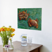 Vincent Van Gogh, Two Crabs Foliendrucke (Ablage(Küche))