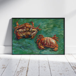 Vincent Van Gogh, Two Crabs Fotodruck