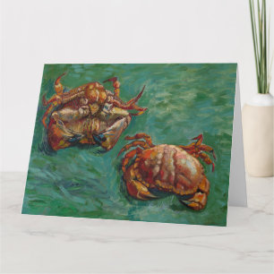 Vincent Van Gogh, Two Crabs Karte
