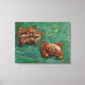 Vincent Van Gogh, Two Crabs Leinwanddruck (Vorderseite)