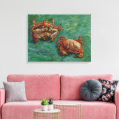 Vincent Van Gogh, Two Crabs Leinwanddruck (Insitu (Wohnzimmer))