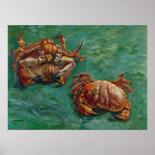 Vincent Van Gogh, Two Crabs Poster (Vorne)