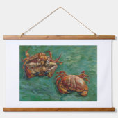 Vincent Van Gogh, Two Crabs Wandteppich Mit Holzrahmen (Vorne)